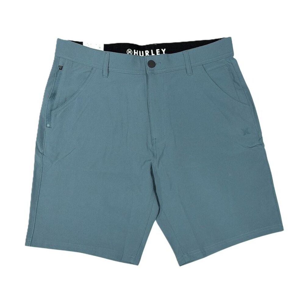 Hurley Men's Lightweight Regular 4-Way Stretch Fit Trek Hybrid Short - Blue